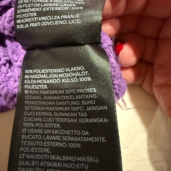 H&M Purple Kid’s Knit Cardigan Size 3T - Picture 3 of 5